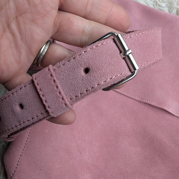 Pink Leather Crossbody Bag Made by Julieta Miro Brand new - Picture 3 of 7